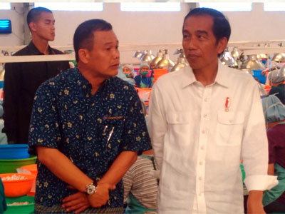 President Jokowi's visit to PT Comextra Majora