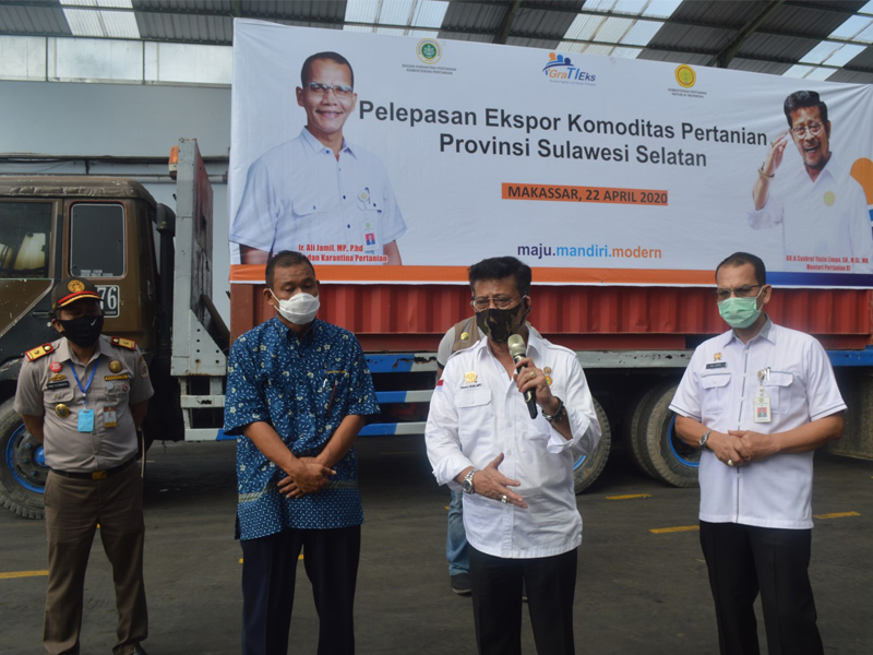 Minister of Agricultural’s Visit to PT Comextra Majora
